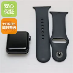超美品 Apple Watch series3 38mm GPSモデル スペースグレイ 即日発送 Apple  土日祝発送OK 06000