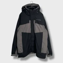 ☆Columbia☆コロンビア☆ライナー付きマウンテンパーカー☆オムニテック☆Bugaboo☆ブラック☆グレー☆L☆C26M