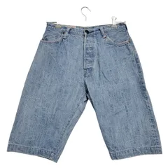 【中古品】EVISU エヴィス LOT2100 山×カモメ DENIM SHORTS デニム ショーツ ショートパンツ ボトムス 【156-260302-kh-13-izu】