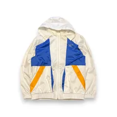 90s 00s Reebok ナイロンジャケット トラックジャケット 切り返し テックジャケット TECH テック系 ギミック Y2K スポーツミックス スケーター ストリートファッション アメカジ 古着 vintage 90年代 80年代