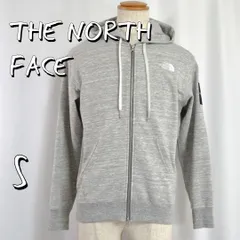 【極美品】THE NORTH FACEノースフェイス 25SS メンズ スクエアロゴ フルジップスウェット Square Logo Full Zip  NT12335 S (JPN M)ミックスグレー【古着】【中古】【送料無料】