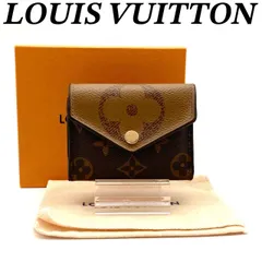 ルイヴィトン モノグラム ポルトフォイユ ゾエ 三つ折り財布 美品 80302