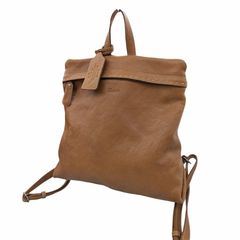 guardant レザー バッグ リュック ブラウン 未使用 - メルカリ