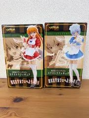 新世紀エヴァンゲリオン NERVカフェへようこそ！ アスカ＆綾波レイ エクストラフィギュア セット 未開封