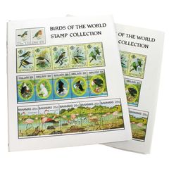 希少】世界の鳥切手コレクション 1巻&2巻セット 郵趣サービス社 外国
