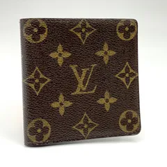ルイヴィトン モノグラム / ポルト ビエ 6カルト クレディ M60929 / ブラウン 茶色 / 二つ折り 財布 札入れ
