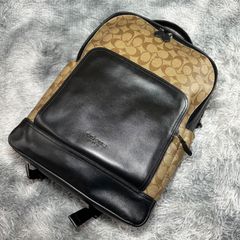 極美品 コーチ グラハム 3way バックパック ビジネス レザー A4可 黒