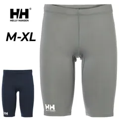 ヘリーハンセン メンズ ラッシュショーツ HELLYHANSEN マリンスポーツウェア 男性 膝上丈 タイツ スパッツ UPF50+ 紫外線カット ウインドサーフィン セーリング 競技   アスリート共同開発 メンズウエア /HH82605