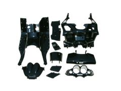 新品・社外】ヤマハ マジェスティ250 2型 SG03J 内装カウル 内装 赤