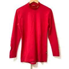 日本製◎ (^w^)b YONEX ヨネックス ハイネック コンプレッション シャツ 長袖 インナーシャツ アンダーシャツ スポーツ 運動 卓球 テニス バドミントン サッカー 野球 トレーニング レッド メンズ サイズL