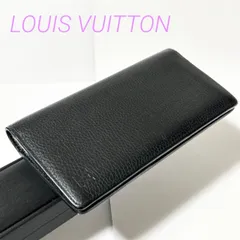 Louis Vuitton ポルトフォイユ・ブラザ トリヨンレザー ノワール ルイヴィトン ブラック B0540120Z