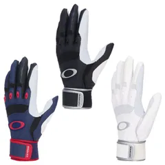 オークリー OAKLEY 野球 ソフトボール Striking Glove Sp バッティンググローブ 両手 FOS901852 シープモデル 打撃用手袋 バッテのサムネイル