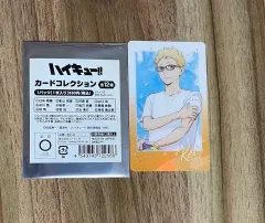 ハイキュー 水遊び ホログラム カード 月島 烏野高校 トレカ