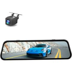アセントワールド GPS前後2カメラ ミラー型ドライブレコーダーFS