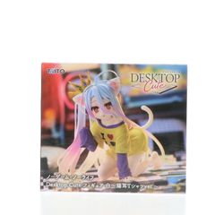 흰색(시로) 노게임·노라이프 Desktop Cute 피겨 화이트~고양이 귀 T셔츠 ver.~ 프라이즈(451810000) 타이토