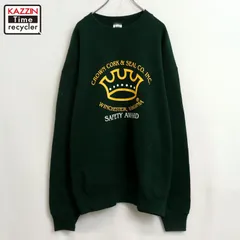 90s USA製 vintage Fruit of the Loom 企業プリント スウェット トレーナー メンズ 表記XLサイズ