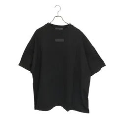 FOG ESSENTIALS フォグエッセンシャルズ ラバーロゴ 半袖 Tシャツ L ブラック メンズ