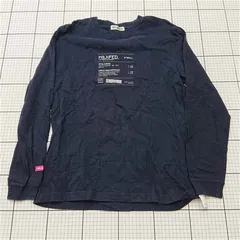 ◇ Θ ミルクフェド MILKFED. 103211011020 ロングスリーブTシャツ ネイビー系 レディース E  【1602130010868】