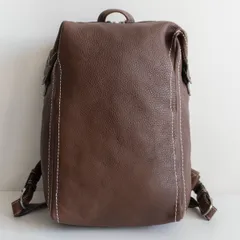 【美品/限定色グレイッシュパープル】 土屋鞄 【トーンオイルヌメ バックパック】 リュック 鞄 レザー 26020696のサムネイル