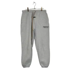FOG ESSENTIALS フォグエッセンシャルズ ラバーロゴ スウェット ジョガー パンツ M グレー メンズ