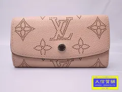 LOUIS VUITTON ルイ･ヴィトン マグノリア マヒナ ミュルティクレ4 モノグラム キーケース M64056 イニシャル入り 中古B 【送料無料】 A-9139【質屋出品】