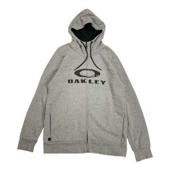 old oakley サーマルパーカー ブラウン フルジップ - メルカリ