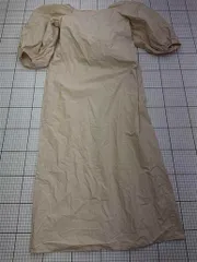 ◇ ⊂ ガリャルダガランテ GALLARDAGALANTE NAVY コットンパフスリーブワンピース ベージュ系 M レディース E  【1602130011759】のサムネイル