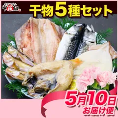 【母の日（5/10）お届け専用】【母の日カード付き】高級干物セット5種 (のどぐろ、縞ほっけ、とろさば、真いか、はたはた)  ホッケ 鯖 サバ イカ ハタハタ ノドグロ 母の日 ギフト プレゼント 贈り物 【甲羅組】