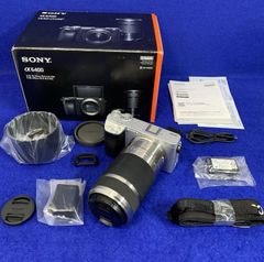 展示保証★ソニー SONY α6400 ILCE-6400 ボディ+ 望遠ズームレンズ 55-210mm F4.5-6.3 ※ダブルズームキットの55-210mmレンズのみ