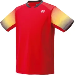 新品 [ヨネックス] ユニゲームシャツ(フィットスタイル) 10680 サンセットレッド(496) L