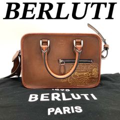 BERLUTI スクリプトパターン ショルダーバッグ - メルカリ