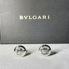 正規美 ヴェルサーチ メデューサロゴカフス クロームシルバー