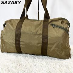 サザビー レザー 本革 2way ミニボストン ショルダー バッグ ネイビー