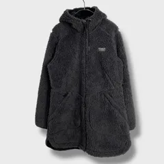 ☆L.L.Bean☆エルエルビーン☆マウンテンパイルフリースコート☆シェルパフリース☆グレー☆レディースM☆C26M