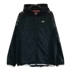 サイズ：1 NEW BALANCE GOLF ニューバランス  フルジップパーカー 総柄 ブラック系 [240101475197] ゴルフウェア レディース ストスト