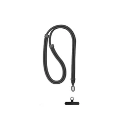 【新品】 [Bｏｏｋwａrm] スマホショルダー 斜めがけ首掛け肩掛け 携帯ストラップスマホストラップ 7mm 360°回転ナイロンロープ長さ調節可能 り ストラップ ショルダーストラップ 紛失・落下防止 アウトドア 携帯 着脱簡単 合金製カラビナ 全機種 1