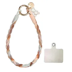 【新品】 [uxcell] スマホストラップ シリコン 可愛い 携帯ストラップ 33cm(13