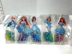 五等分の花嫁 アクリルスタンド セット 一番くじ 明治 一花 二乃 三玖