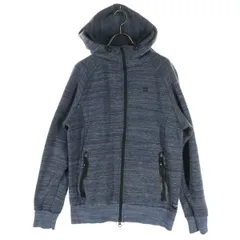 BILLABONG ビラボン ワンポイントロゴ 長袖 スウェット ジップパーカー M ネイビー メンズ 古着