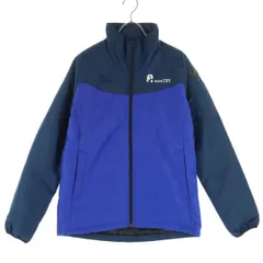 美品 Mizuno ミズノ ワンポイントロゴ 長袖 ジップジャケット S ブルー メンズ 古着のサムネイル