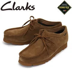 Clarks (クラークス) 26185542 Wallabee GTX ワラビー ゴアテックス メンズ ブーツ Cola Suede CL157 UK8-約26.0cm