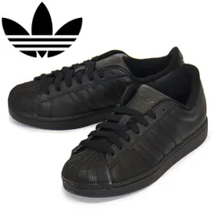 adidas (アディダス) JI0081 SUPERSTAR II スーパースター スニーカー コアブラック/コアブラック/コアブラック AD327 26.0cm