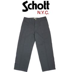 Schott】ストライプ フリスコパンツ 30 - メルカリ