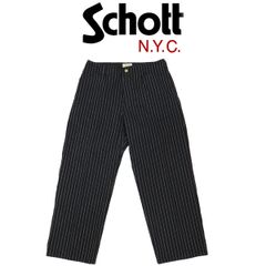 Schott/ストライプ フリスコパンツ 34 - メルカリ