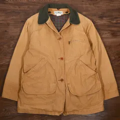 LLBean　エルエルビーン　80s　ハンティングジャケット　ウィメンズ　アメリカ製　ブラウン　ライナー付き　アメカジ　Mサイズ