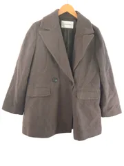 k05251022045　NATURAL BEAUTY BASIC　Mサイズ　ブラウン系　　アウター　コートミディアム丈　秋冬