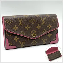 ルイヴィトン モノグラム / ポルトフォイユ サラ レティーロ M62043 MI3147 / ローズブリュイエール ピンク / 長財布 フラップタイプ