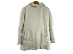 k05251010057　ROPE　38　ホワイト系　Mサイズ程度　アウター　コートロング丈　秋冬