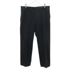 LANVIN LA COLLECTION ランバンコレクション 日本製 ロングパンツ 94 ブラック メンズ 古着