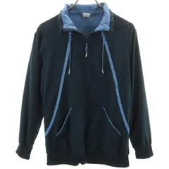 NIKE ナイキ ジップジャケット L ネイビー系 裏メッシュ メンズ 古着